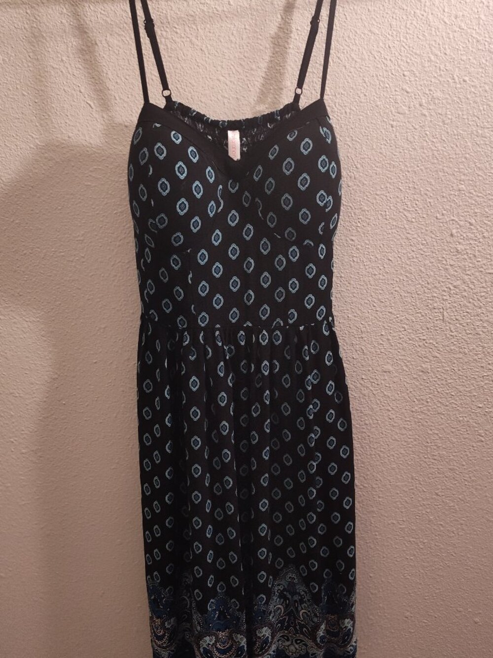 Black Spaghetti Strap Dress